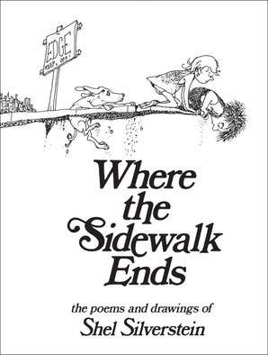 HarperCollins - Wholesale Poetry & Drama - Where The Sidewalk Ends: Shel Silverstein0