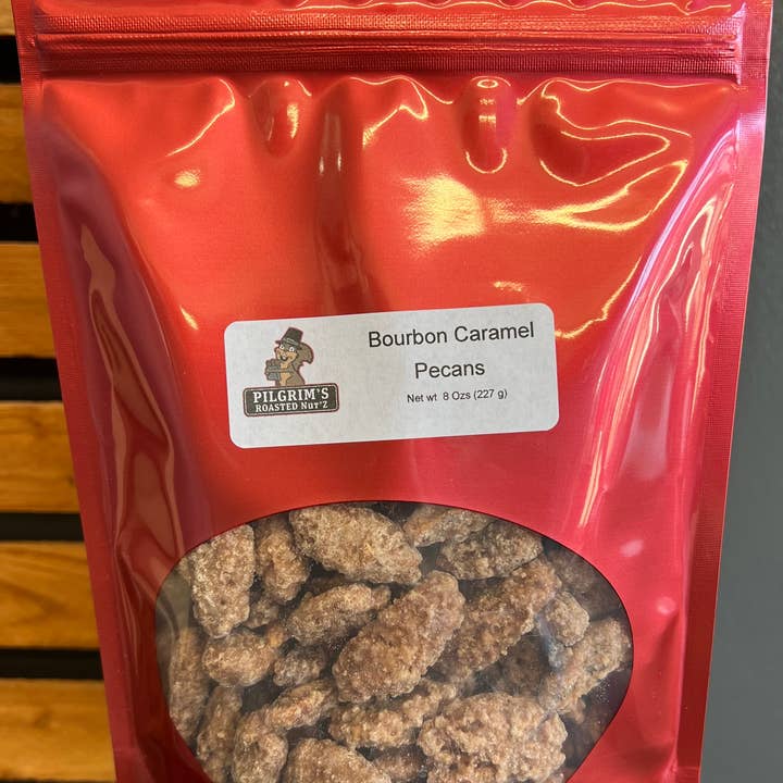 Pilgrim’s Roasted Nut’Z - Wholesale Nuts - Bourbon Caramel Pecan1