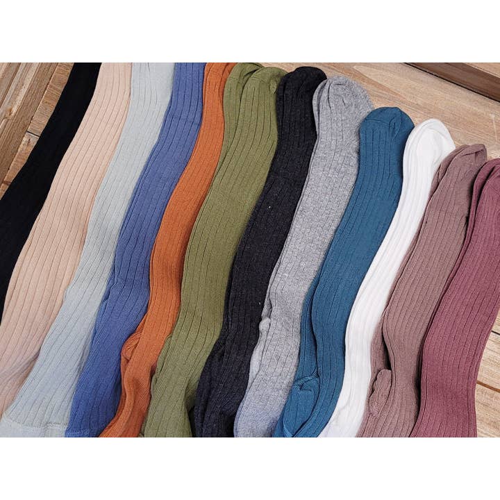 OLIVE & CRADLE - Wholesale Tights - Kids - Ribbed Tights Stockings4