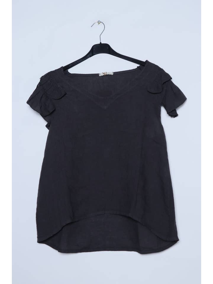 LÉA & LUC - Wholesale Blouse - Women's - 100% Linen Blouse REF. 1201929