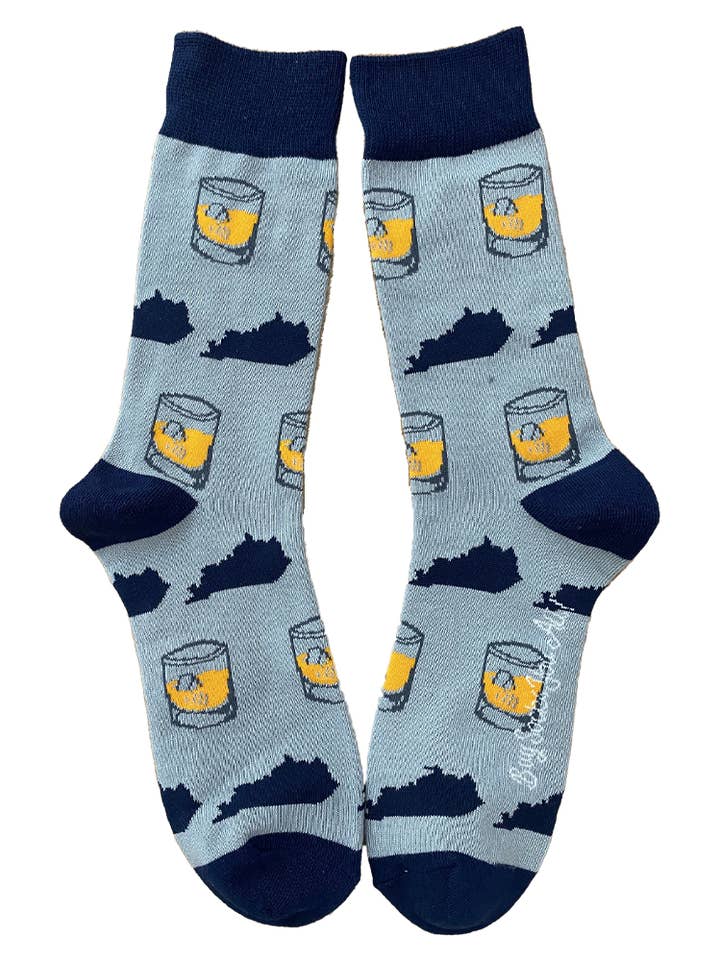 Kentucky and Bourbon Shapes Herrensocken für den Großhandel von Buy Socks You All