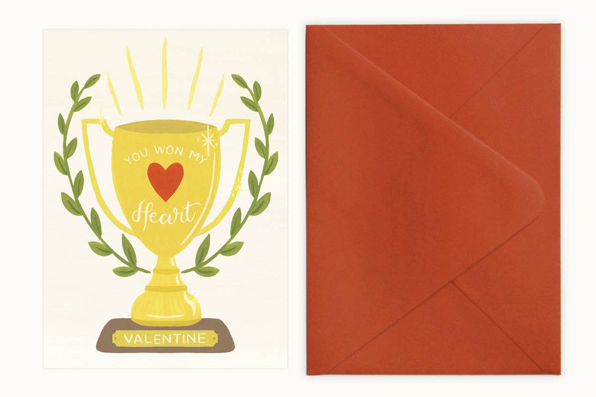 LoveLight Paper - Wholesale Valentine's Day Card - Won My Heart - Valentines Day Card1