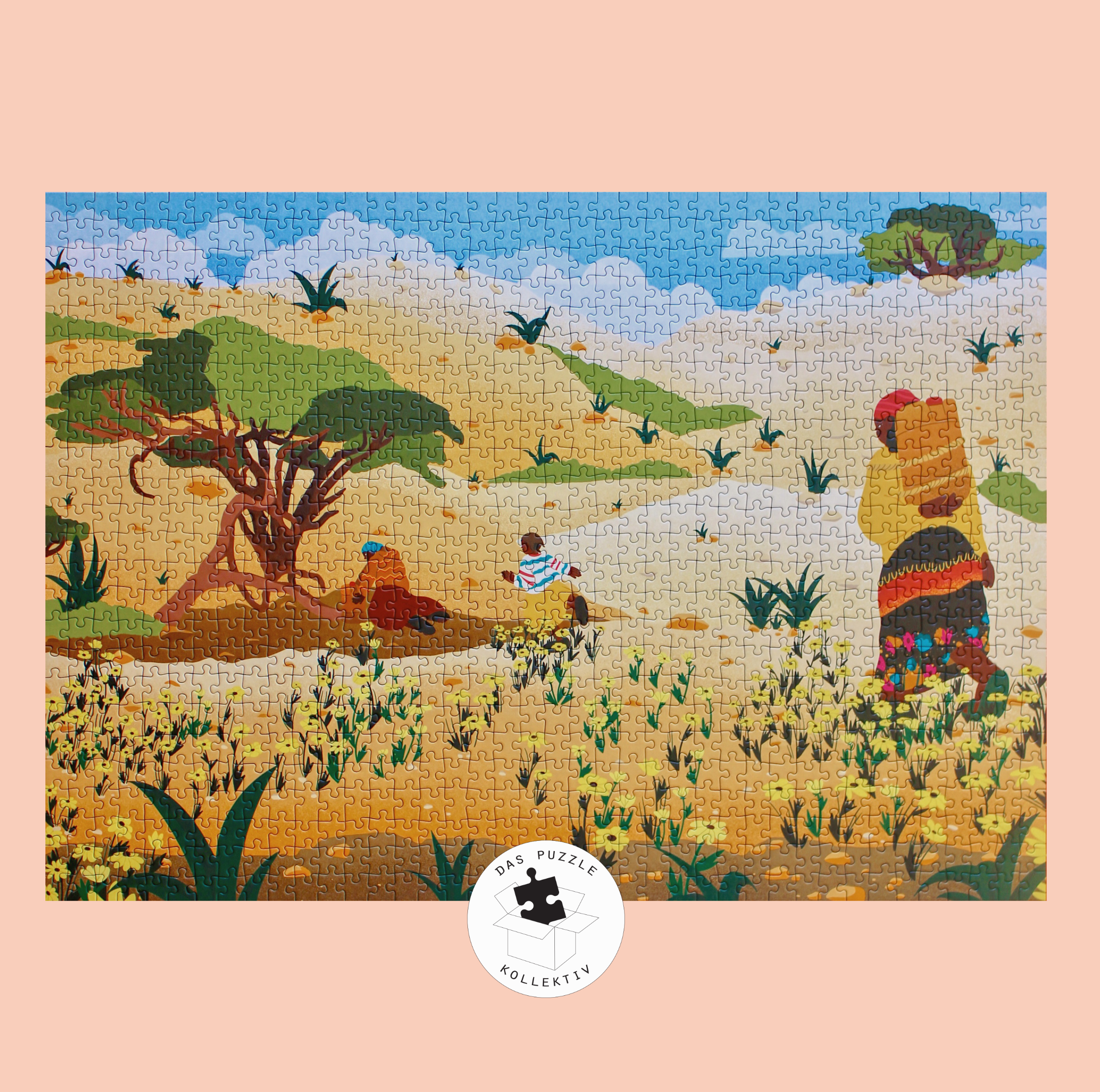 Das Puzzle Kollektiv – wholesale Puzzle – Adult – "Sky and Sand" Donation Puzzle1