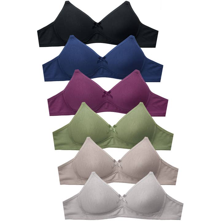 MAMIA SOUTIEN LISO DE ALGODÃO SEM ARO (BR4255PN5) por atacado de IWT Brands