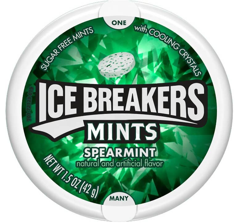 iSweet.ca - Wholesale Mints - (S6-10) ICE BREAKERS MINT-SPEARMINT 1.5OZ ( 42G x8 UNITS