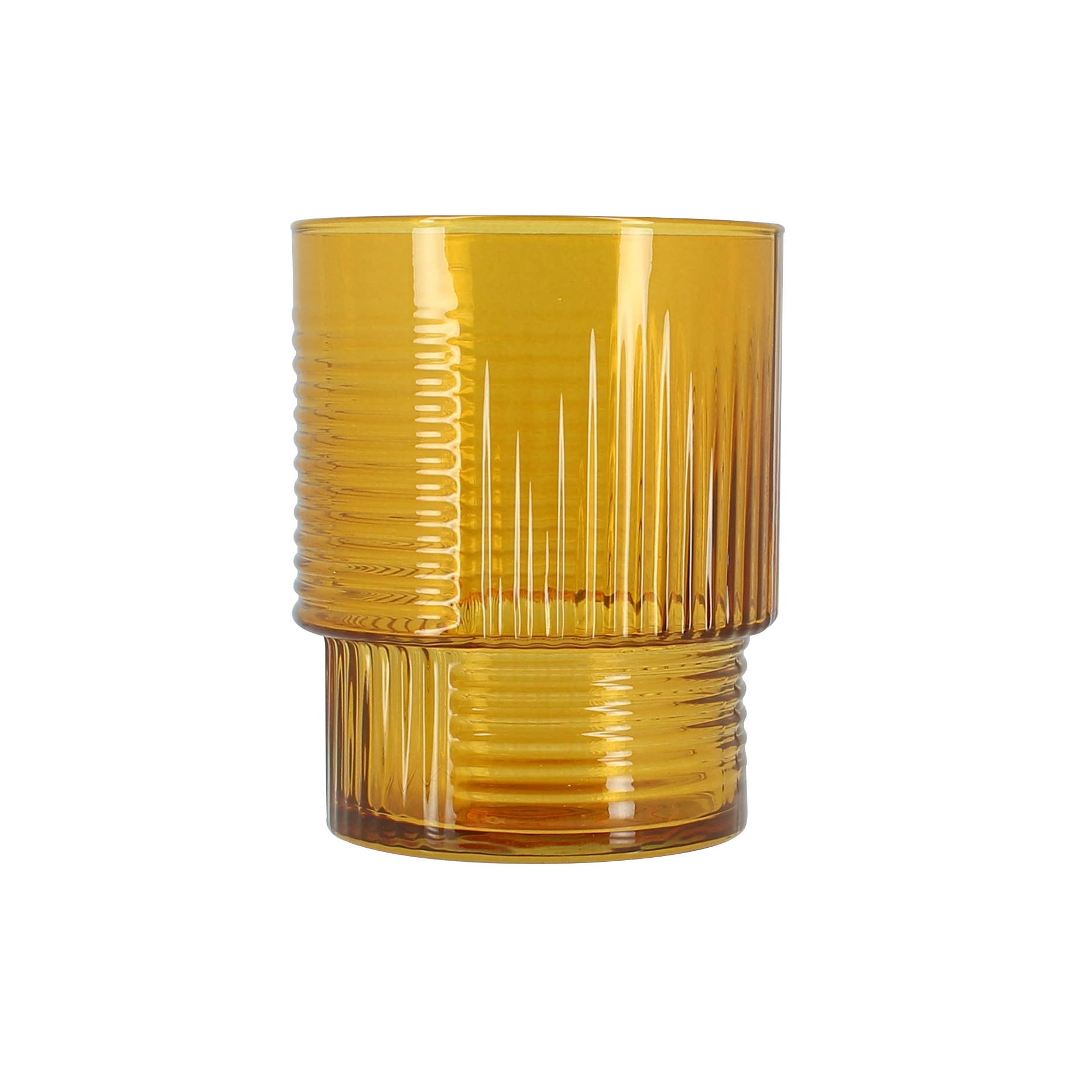 Novastyl - Wholesale Drinking Glass/Cup - Set of 3 Rio tumblers 32.5cl in amber glass0