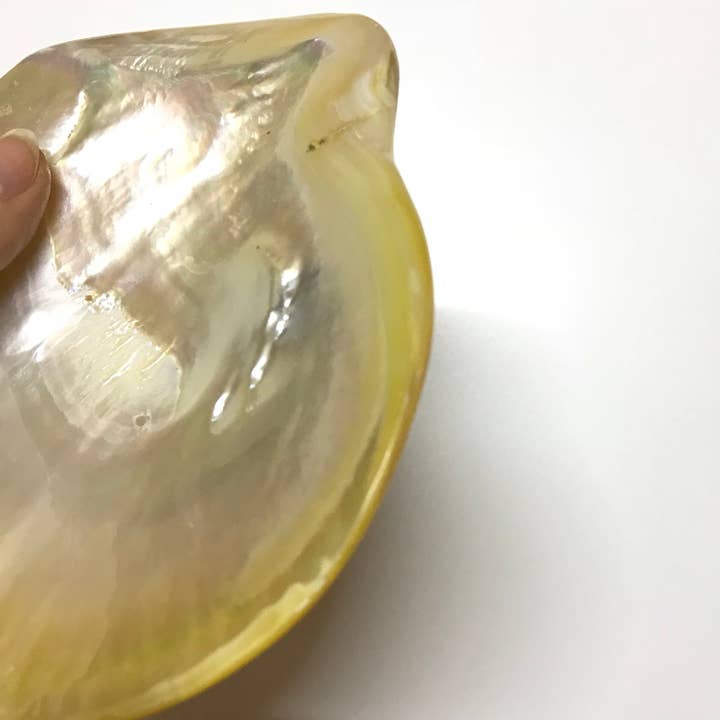 Hala Design - Wholesale Serving Plate - Mother of Pearl Plate & Spoon Caviar Set, Caviar Set3