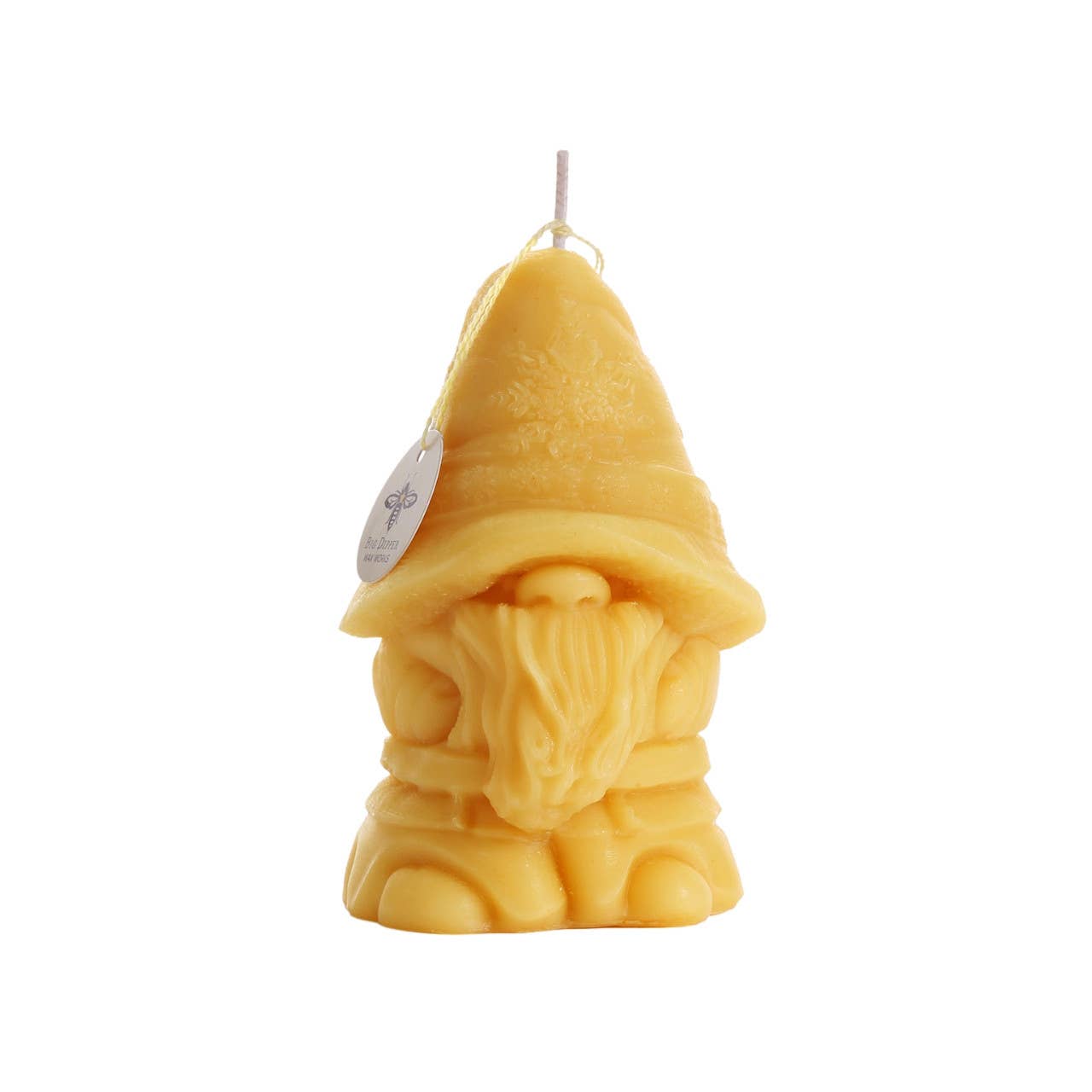 Big Dipper Wax Works - Wholesale Novelty Candle - Holiday Gnome Candle – Large – 100% Pure Beeswax