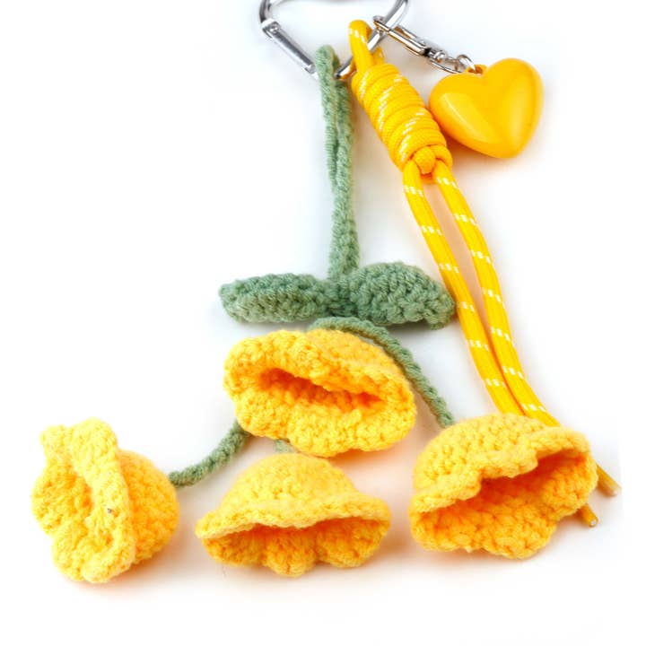 Miss Minna - Wholesale Keychain - Unisex - Charming Flowers Keychain5