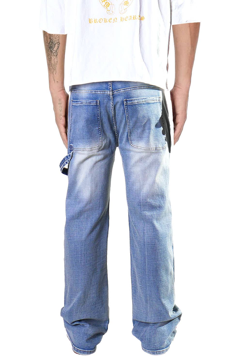 Cooper 9 - Wholesale Jeans - Men's - 507 Cross Wide Cargo Jeans Light Wash9