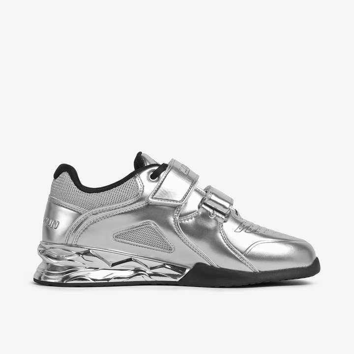 Silver LUXIAOJUN PowerPro I Weightlifting Shoes(Silver) for wholesale on Faire