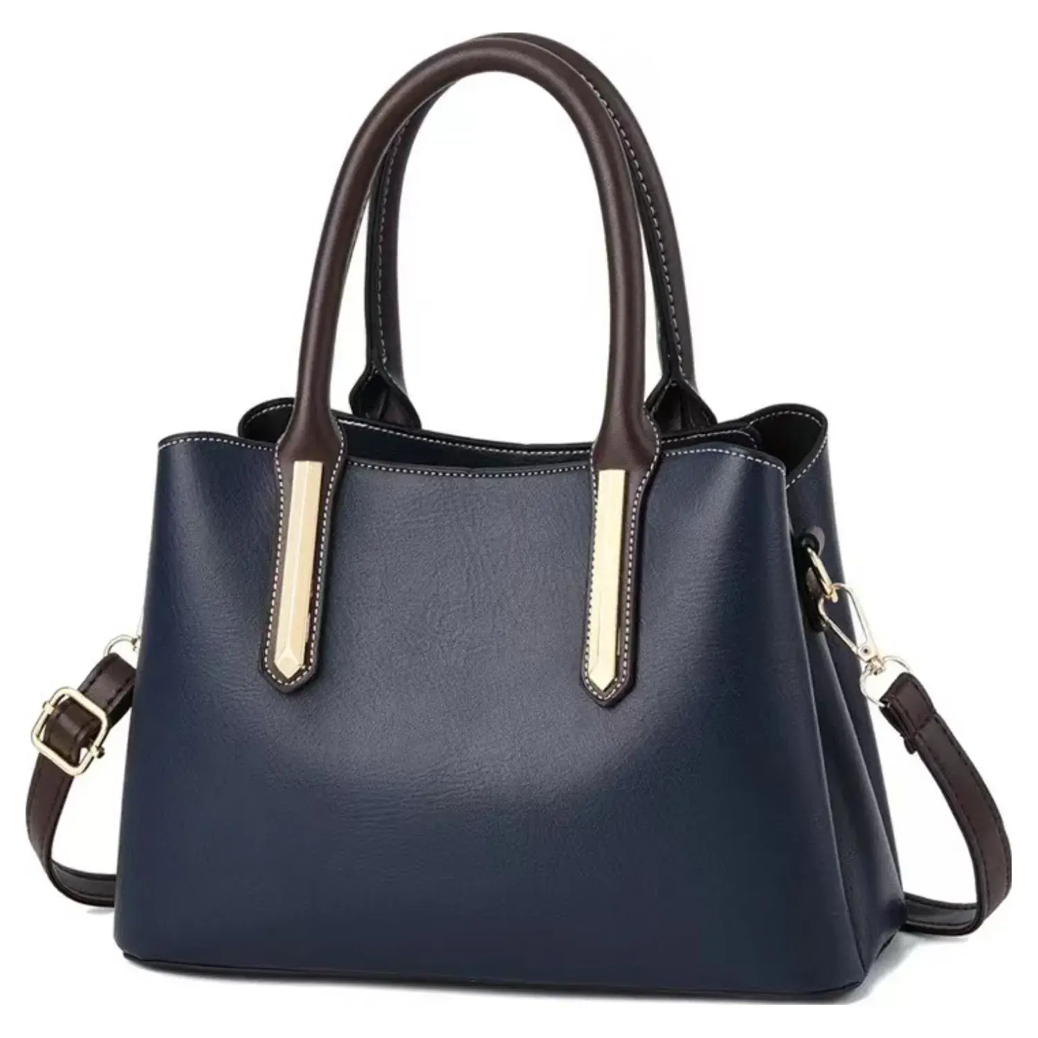 Superbia - Wholesale Top Handle Bag - Women's - Classic Pu Three Compartments Top Handle Bag-9910-42