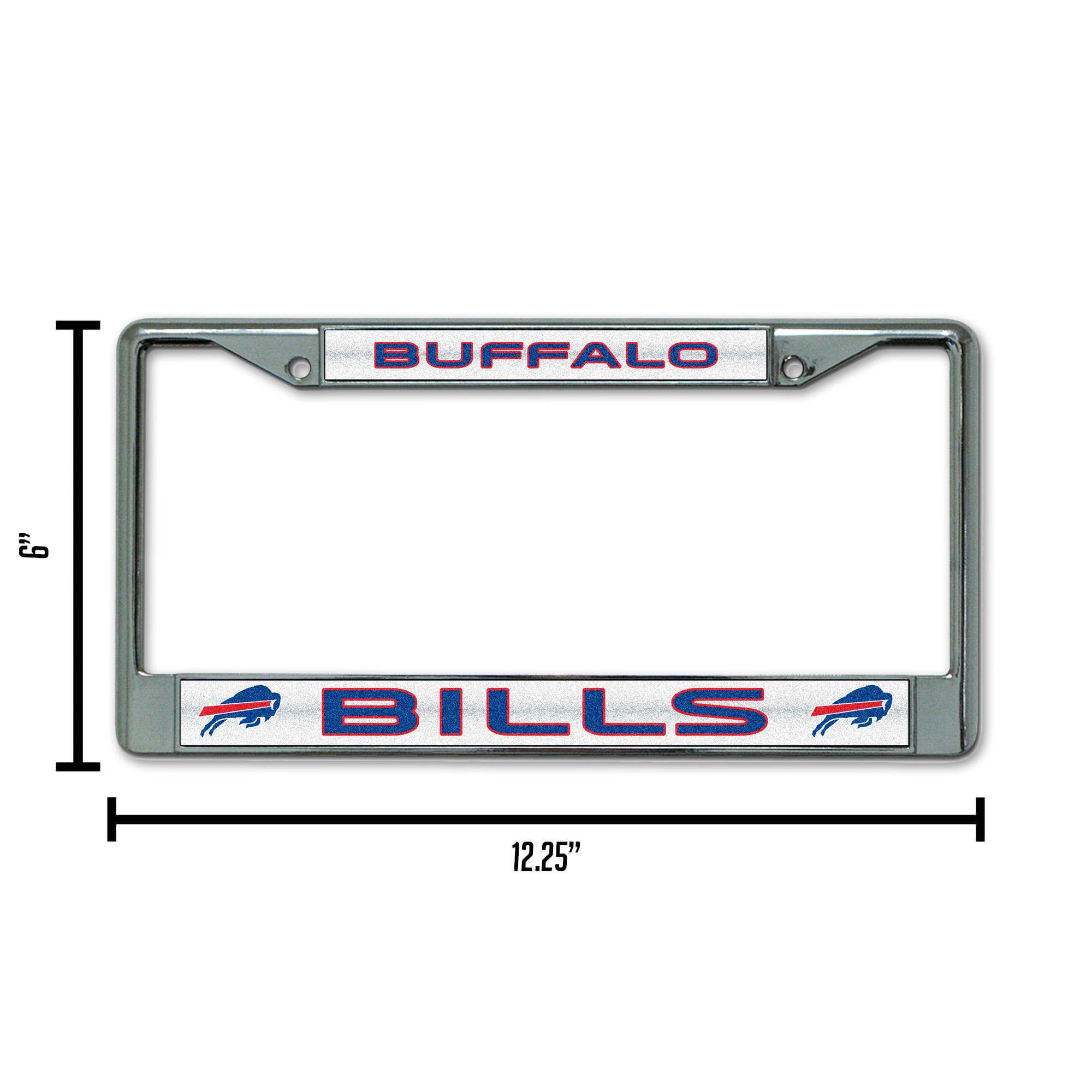 Rico Industries - Wholesale Sign - Buffalo Bills Bling Chrome Frame5