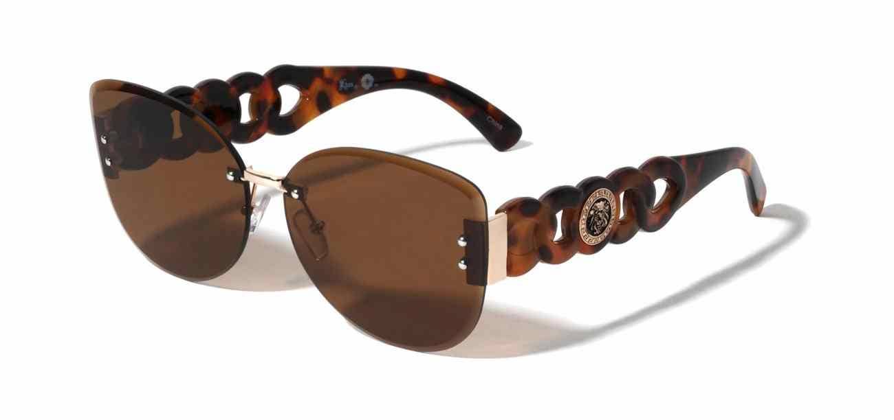 Sunrayzz Imports - Vente Lunettes de soleil – femme - Lunettes de soleil Lion sans monture œil de chat lh-m78402