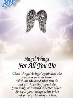 9239 Des ailes d'ange pour tout ce que vous faites pour la vente par Thoughtful Little Angels