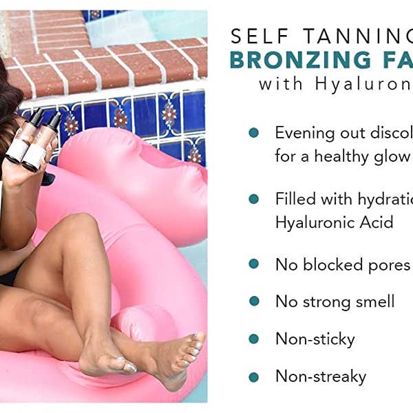 Beauty By Earth - Wholesale Self-Tanner - Self Tanning Water Bronzing Face Mist 2.7oz (2 Shades)9