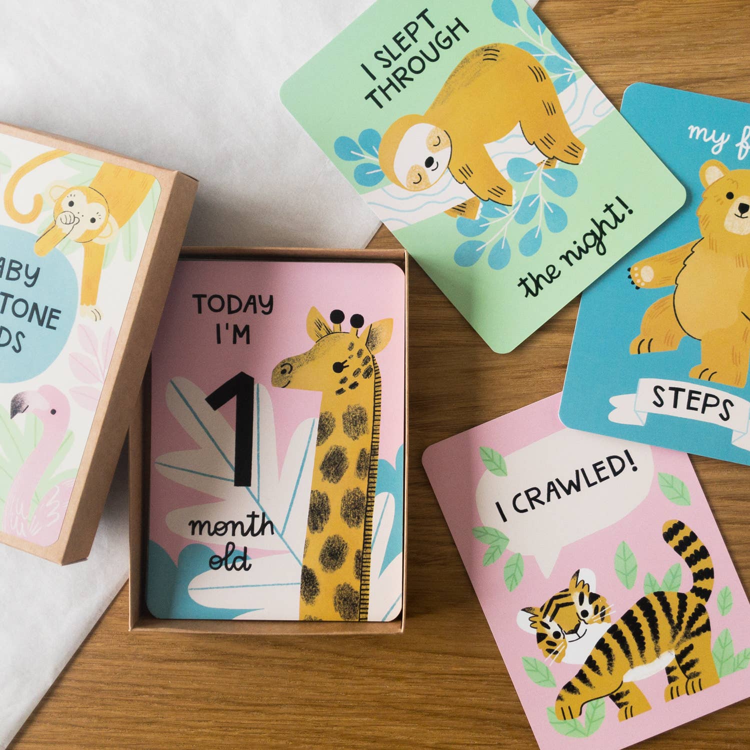 Natàlia Juan Abelló - Wholesale Milestone Art/Keepsake - Kids & Baby - Baby Milestone Cards1