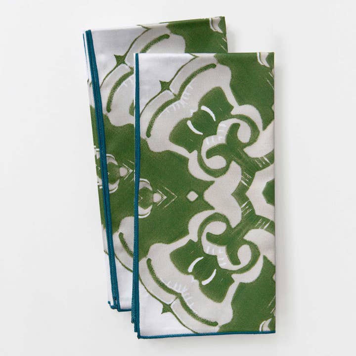 Pearl & Maude Home - Wholesale Dinner & Cloth Napkin - Cloth Dinner Napkins | moss green set of 2