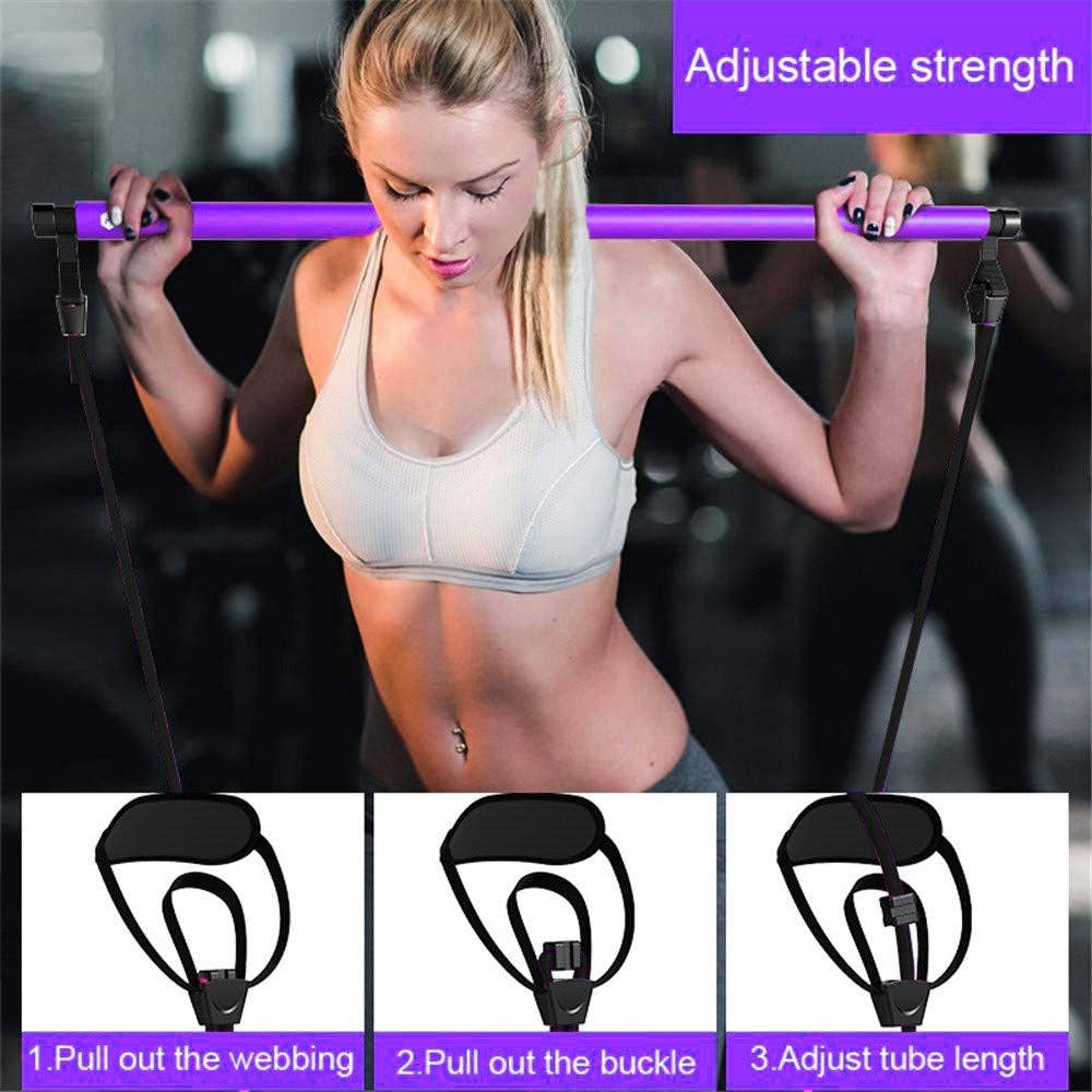VIGOR - Wholesale Yoga Strap/Band - Indoor Exercise Portable Multi functional Yoga Stick Pilates30