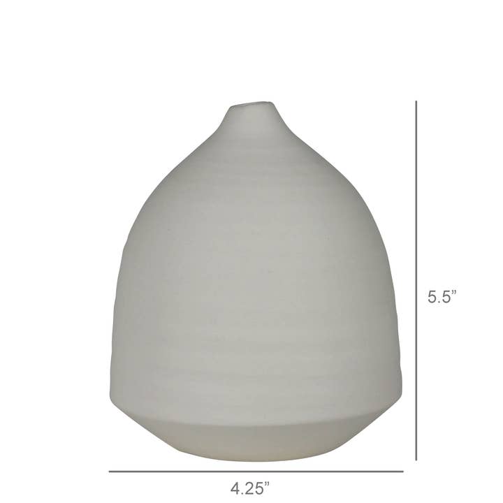 HomArt - Wholesale Vase - Bisque White Vase, Ceramic - Sm4
