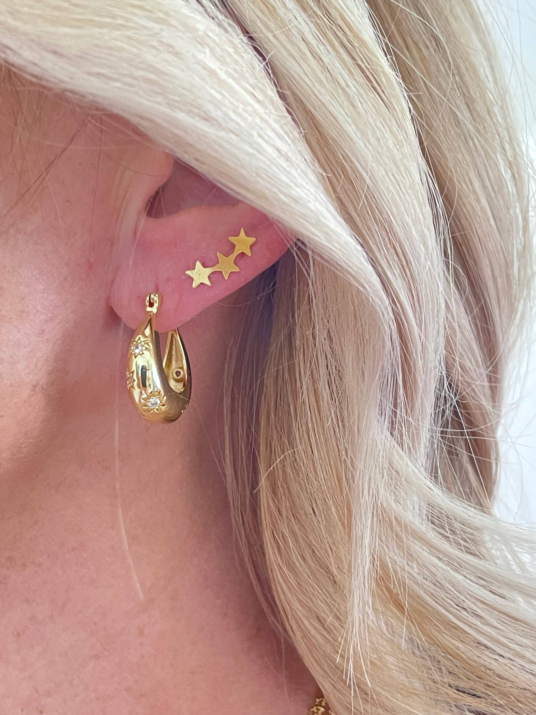 Jessica Matrasko Jewelry - Wholesale Huggie Earrings - Aviva Earrings1