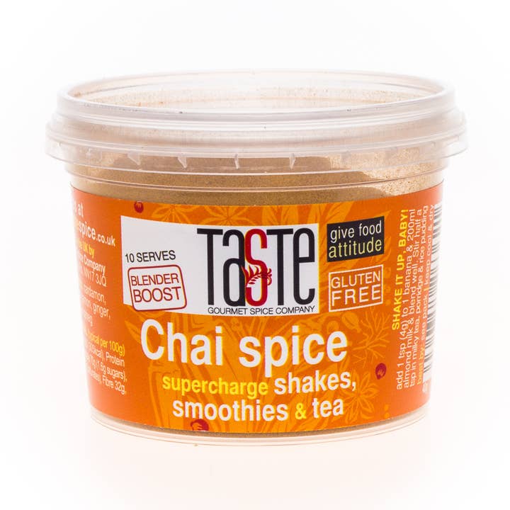 Booster de mélangeur d'épices Chai 40g pour la vente par Taste Gourmet Spice Co