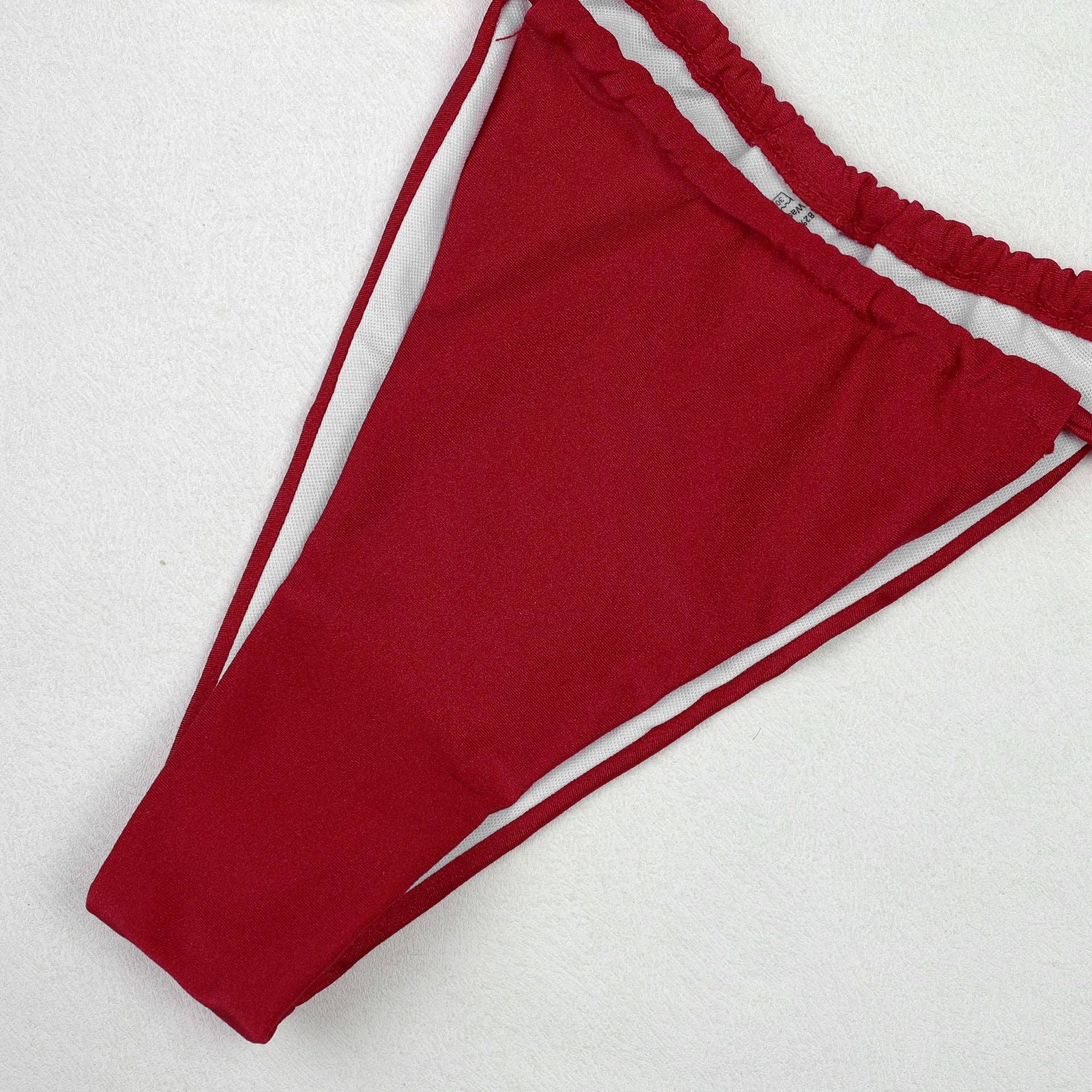 Dipped Shop - Wholesale Two Piece Swimsuit - Women's - Solid Color Sexy Halter Bikini Swimwear DP25C54310