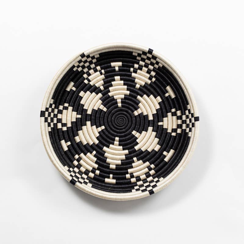 Azizi Life - Wholesale Decorative Plate/Dish/Bowl - Boutique Kaleidoscope Woven Bowls8