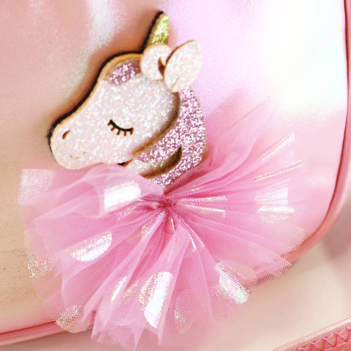 Doe a Dear - Wholesale Crossbody Bag - Kids - P30 B1283 Unicorn Holographic Purse (3 Colors)