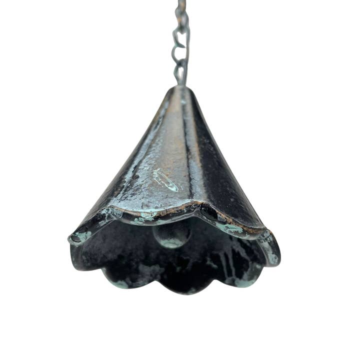 Zeckos - Wholesale Outdoor Ornament/Decor - 80-Inch Metal Rain Chain with Celestial Crescent Moon & Sun19