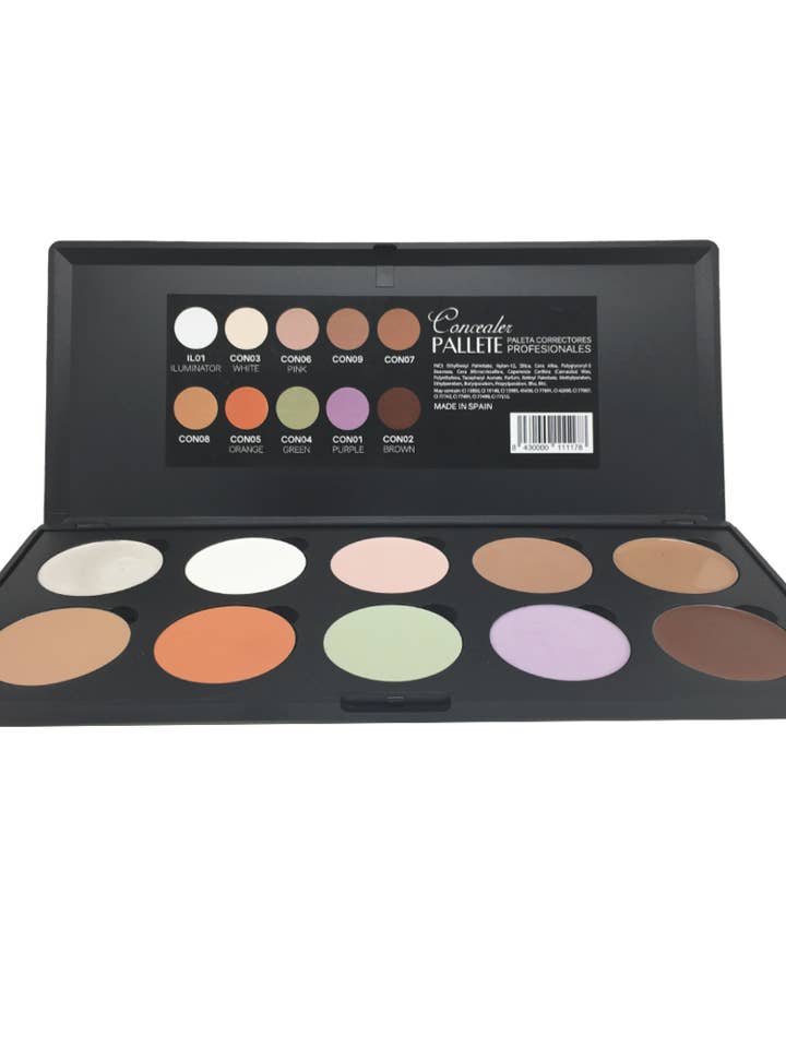 CONCEALER Professional Palette 10 Concealer Shades Personal for wholesale by sesioMWorld - M·O·I Professional