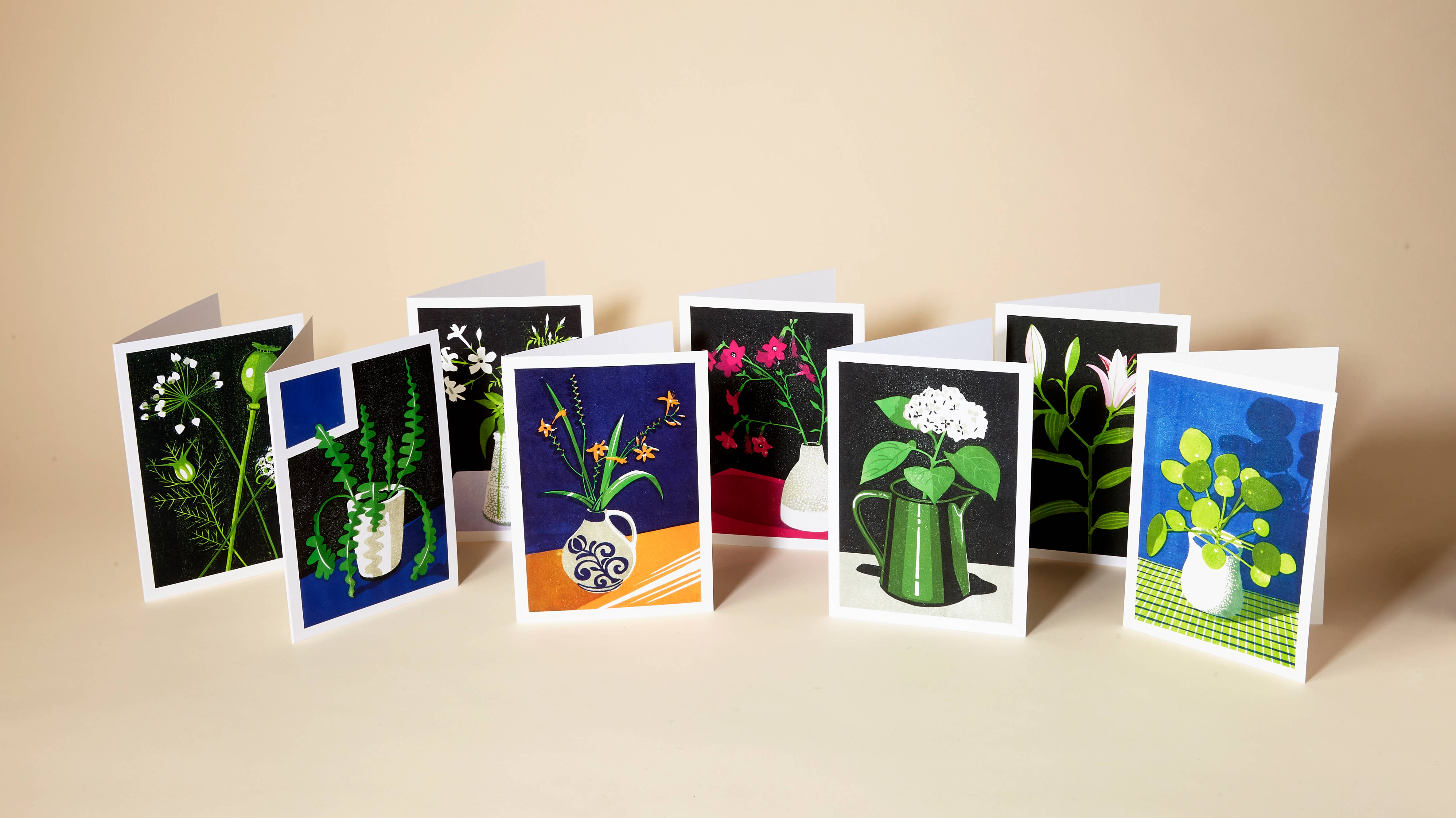 Pressed and Folded - Wholesale Everyday Greeting Card - Seed Heads Greeting Card1
