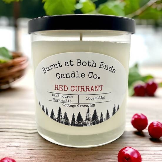 Burnt at Both Ends Candle Co - Wholesale Jar/Filled Candle - Red Currant - 10 oz