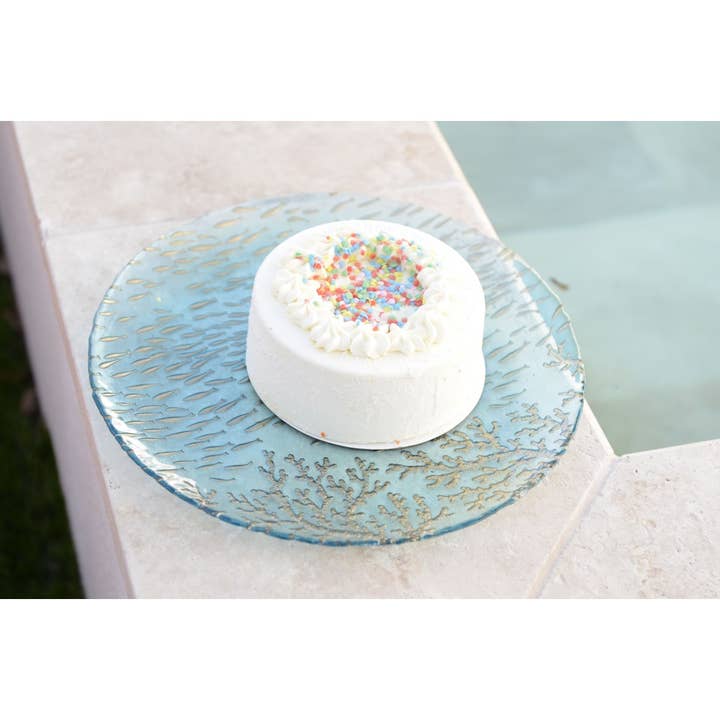 AULICA - Wholesale Dinner plate - Sea blue serving dish 33x33x3cm1