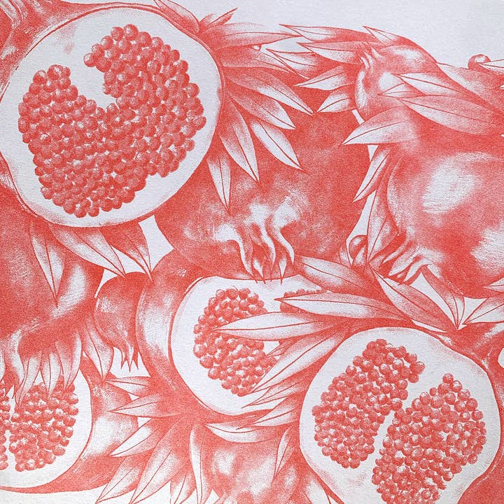 Big Fog - Wholesale Art Print - Pomegranate Jumble Print1