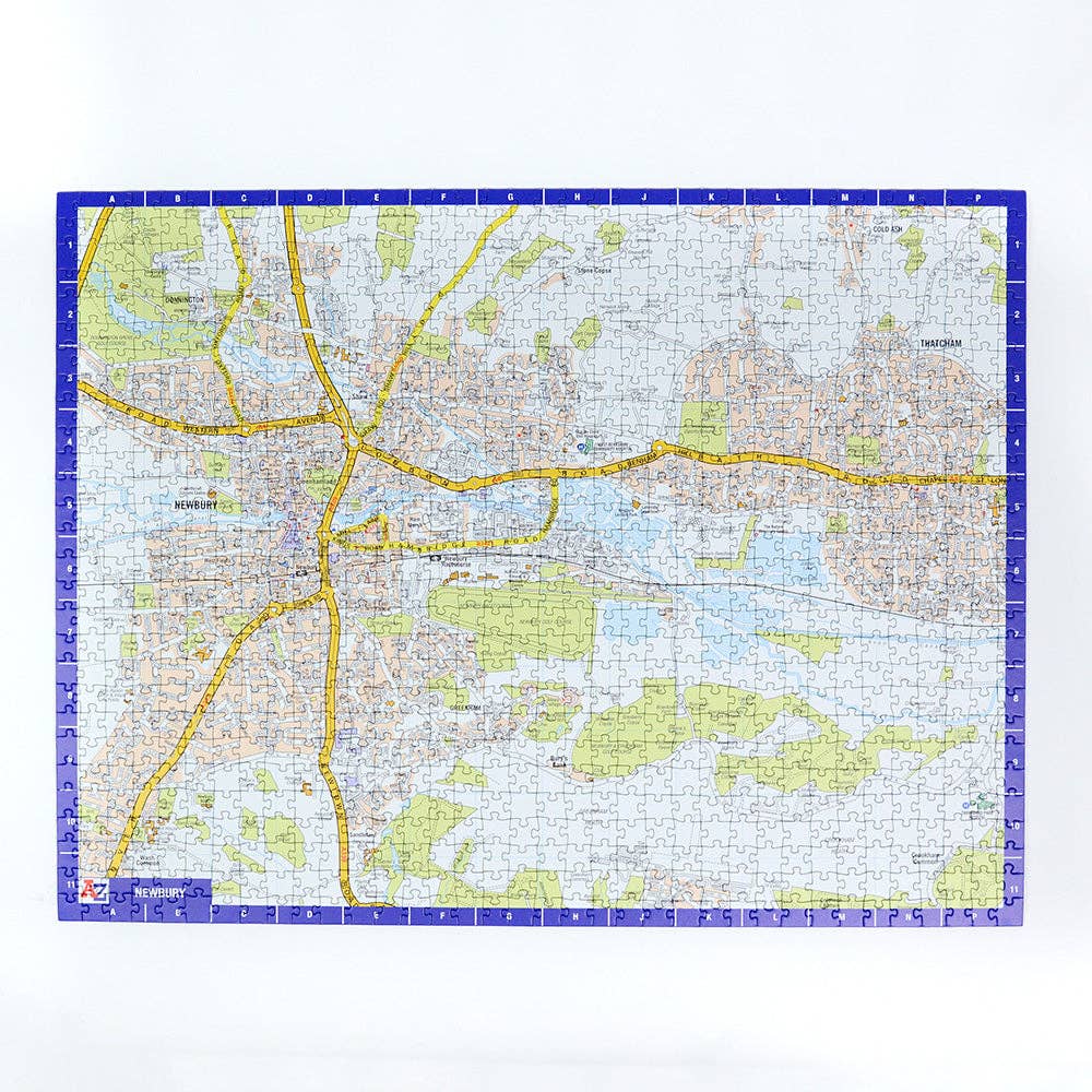 All Jigsaw Puzzles – wholesale Puzzle – Adult – A to Z Map of Newbury 1000 Piece Jigsaw2