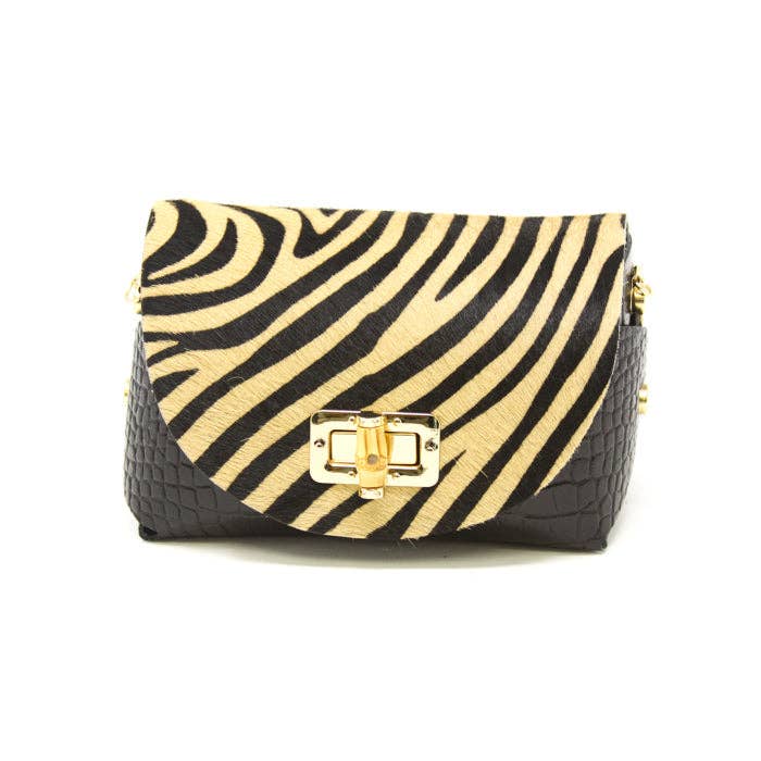 German Fuentes Handbags - Vente Sac à bandoulière – femme - GF0898 VÉRITABLE POCHETTE EN CUIR ITALIEN BANDOULIÈRE EN PEAU DE VACHE8