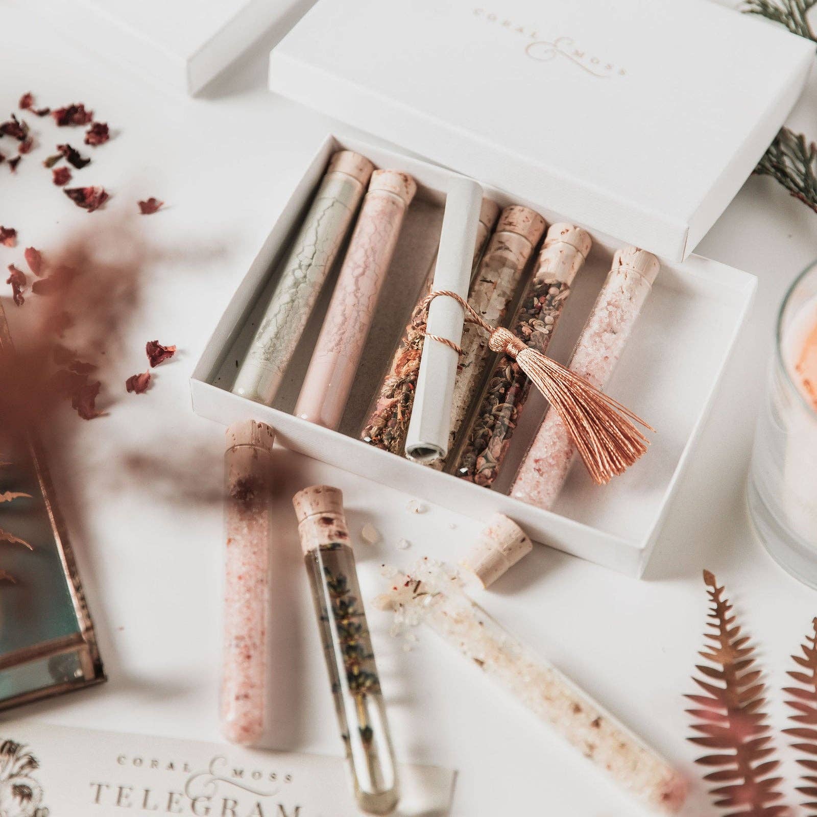 Coral & Moss - Wholesale Bath & Body Set - PETITE APOTHECARY1