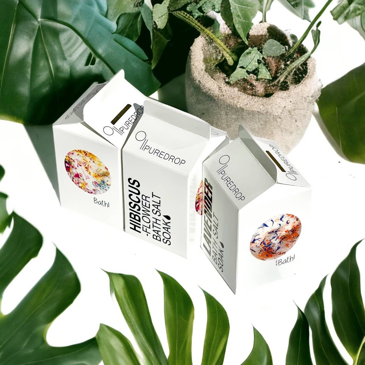 Pure Drop - Wholesale Bath Salts - Hibiscus Flower Bath Salt1