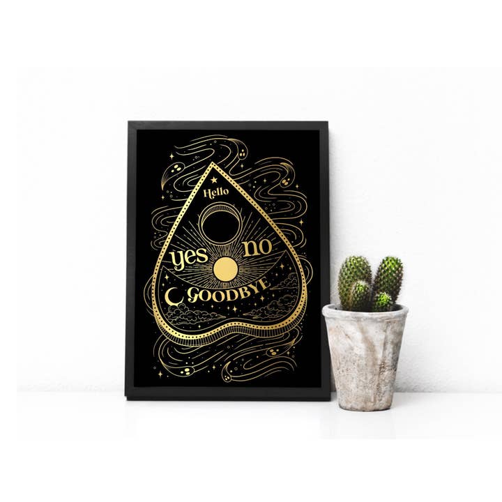 Ouija-Foliendruck für den Großhandel von Cooper Calligraphy Art