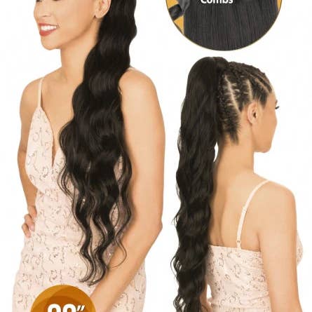 Latour Hair Beauty Supply - Wholesale Hair Extensions - Wrap N Tail - Body Wave 32"