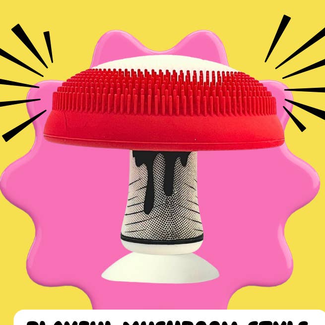 Fungus Among Us Paddenstoel Siliconen Schrobber voor Borden & Pannen voor wholesale door Everyday Objects