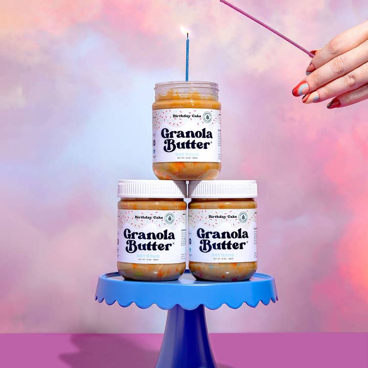 Oat Haus – wholesale Nut butter – Easy Stir Birthday Cake Granola Butter | Nut-free Spread3