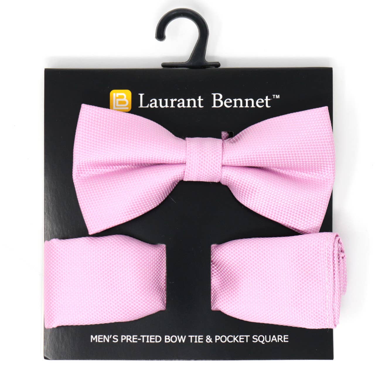 Selini New York - Vente Nœud papillon – homme - Ensemble nœud papillon et mouchoir en polyéthylène tissé pour hommes - BTH630811