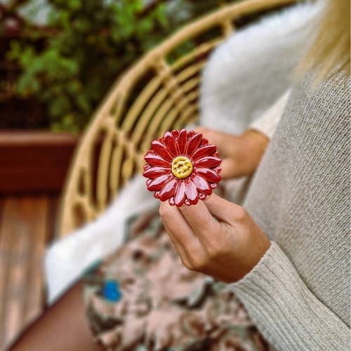 NaturoTheke - Wholesale Artificial Flowers - Gerbera diameter approx. 5 cm | 39 cm stem