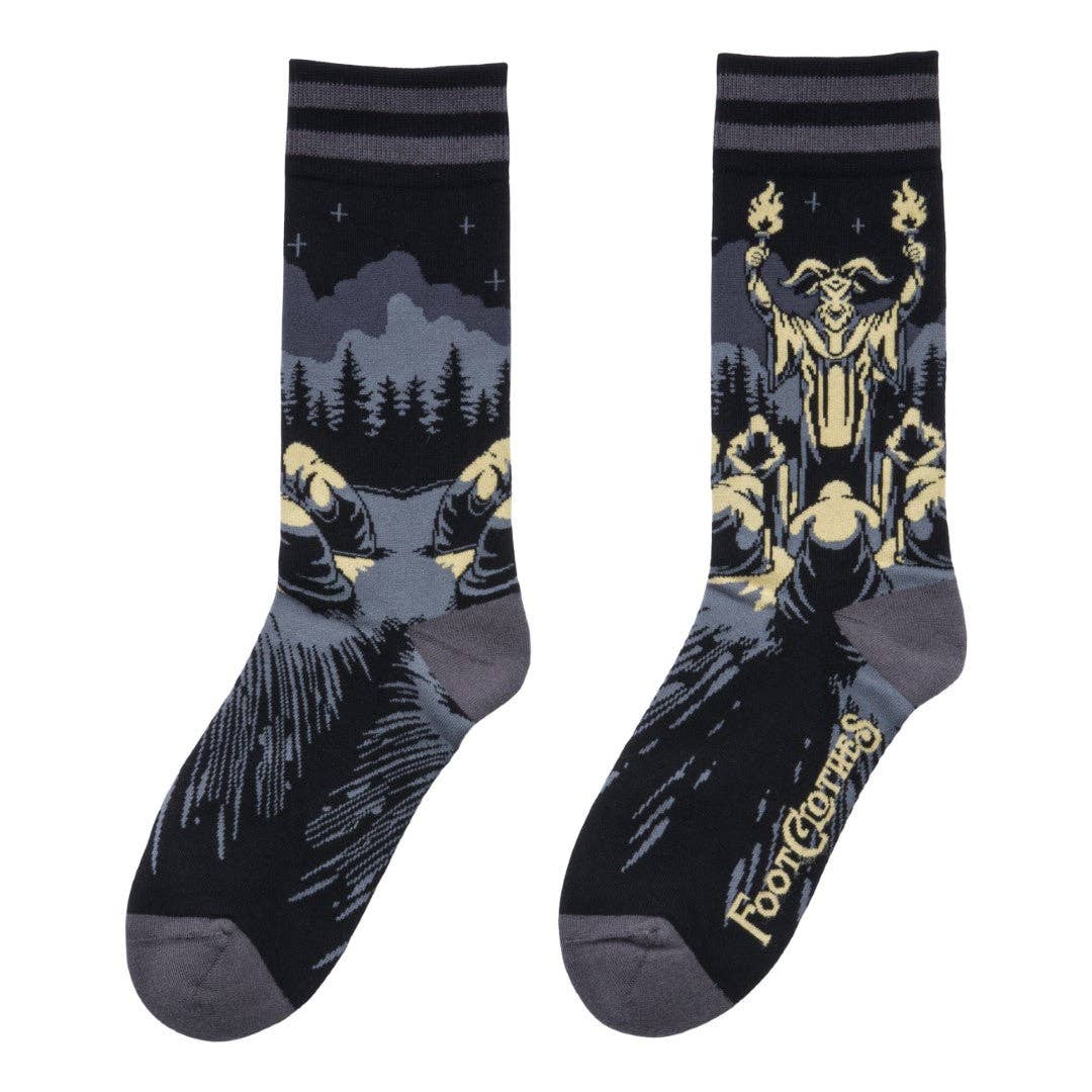 FootClothes LLC - Wholesale Socks - Unisex - Dance ov the Sabbath Crew Socks2
