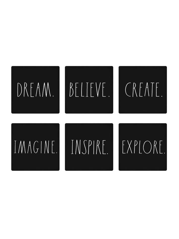 "Inspirational" 6-Pack Black Wooden Door Knobs/Drawer Pulls for wholesale by DesignStyles Home