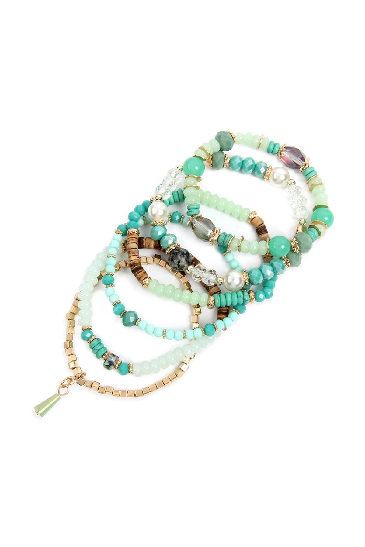 Love and Repeat - Wholesale Jewelry Set - MULTI-STONE BEADS STACKABLE BRACELETS12