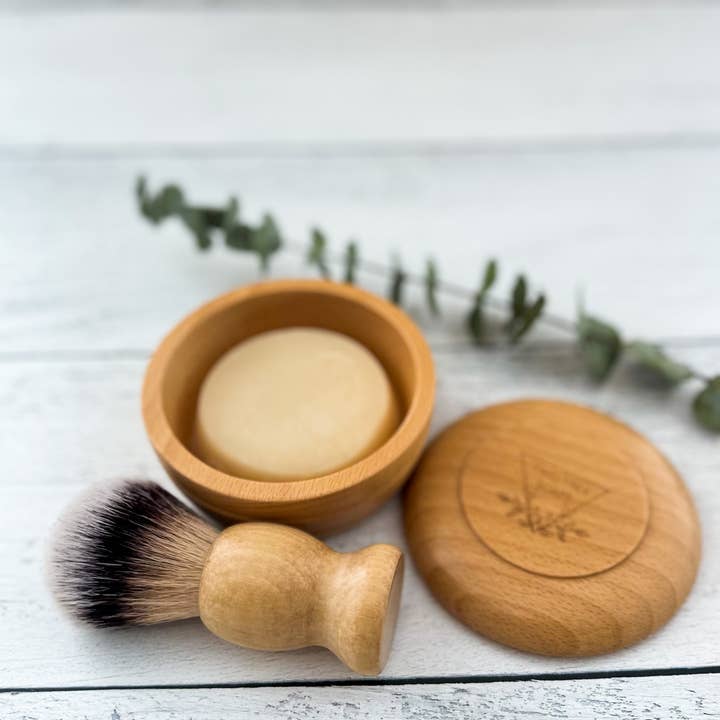 Two Tree Soaps - Wholesale Shave Brush - Men's - Bamboo Shave Brush