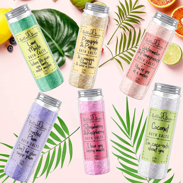 Bella & Bear - Wholesale Bath Salts - MIni Travel Size Bath Salts | Gift